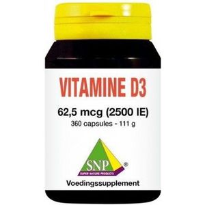 SNP Vitamine D3 62.5 mcg 360 capsules