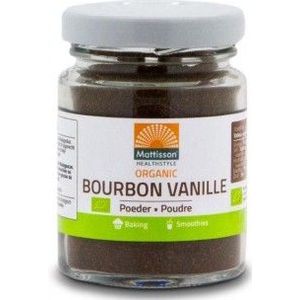 Mattisson Bourbon Vanillepoeder Bio 30 gram