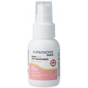 Alphanova Baby spray anti muggen biologisch 50 ml
