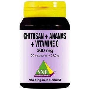 SNP Chitosan ananas vitamine C 360 mg 60 capsules