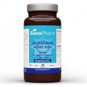 Sanopharm high quality Glutathion actief plus 30 capsules