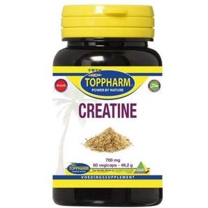 Toppharm Creatine 700 mg puur 60 capsules