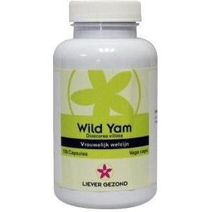 Liever Gezond Wild yam root 100 vcaps