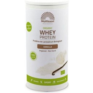 Mattisson Wei whey proteine vanille 80% 450 gram