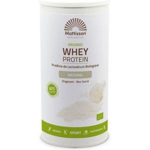 Mattisson Wei Whey proteine naturel 80% 450 gram