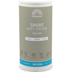 Mattisson Whey protein isolate sport 500 gram