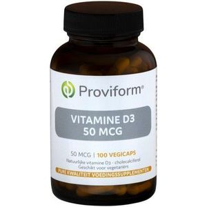 Proviform Vitamine D3 50 mcg 100 vcaps