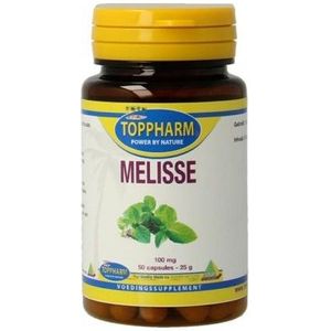 Toppharm Melisse 100 mg 50 capsules
