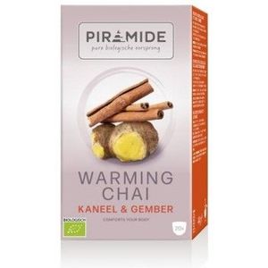 Piramide - Warming Chai - Kaneel & Gember - Biologische Thee