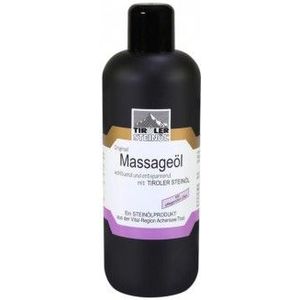Tiroler Steinoel Massage olie consument 500 ml