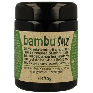 Bambu Salz Bamboezout zeer grof 9x gebrand 270 gram