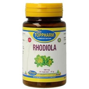 Toppharm Rhodiola 580 mg puur 30 vcaps
