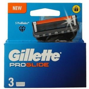 Gillette Fusion pro glide manual mesjes 3 stuks