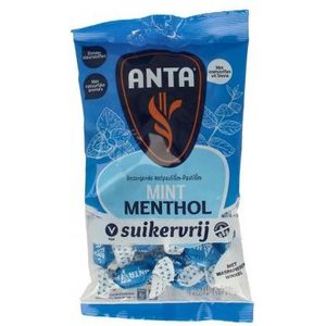 Anta - Flu Mint - Suikervrije Keelpastilles - Mint - 120 Gram