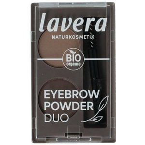 Lavera - Eyebrow Powder Duo - 1,60 g - Oogschaduw