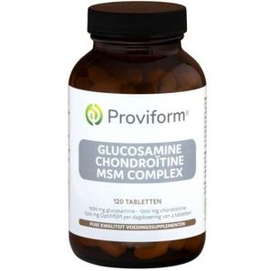 Proviform Glucosamine chondroitine complex MSM 120 tabletten