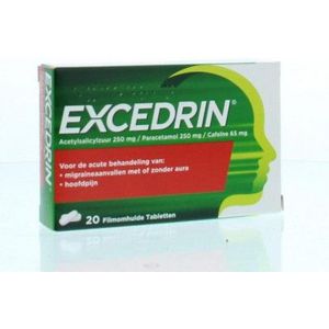 Excedrin Migraine 20 tabletten