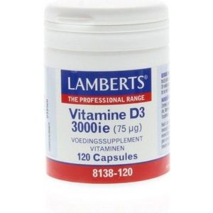 Lamberts Vitamine D3 75 mcg 120 capsules