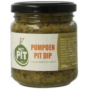 Met Pit Pompoenpit dip 200 gram