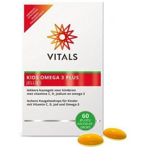 Vitals Kids omega 3 plus jellies 60 stuks