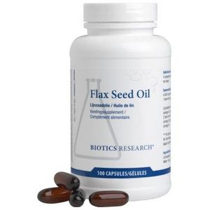 Biotics Flax Seed Oil 100 softgels