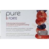 B Forte - Vitaminepreparaat - Aardbei - Extra Hoge Dosering Vitamine B12 - Actief Foliumzuur