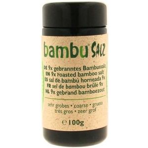 Bambu Salz Bamboezout zeer grof 9x gebrand 100 gram