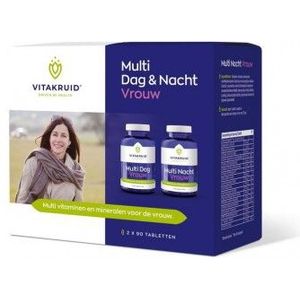 Vitakruid Multi Dag & Nacht Vrouw 2 x 90 180 tabletten