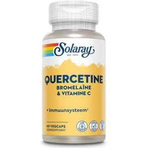 Solaray Quercetine bromelaine vitamine C 60 vcaps