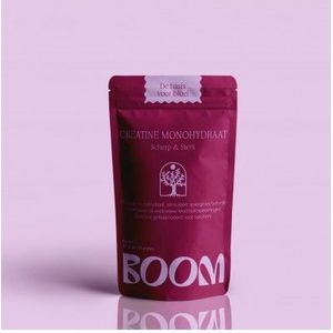 Boom's - Creatine Monohydraat - 100% Creatine - Veganistisch - 5000 mg per Dosering