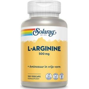 Solaray L-Arginine 100 vcaps