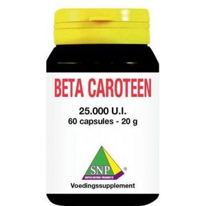 SNP Beta caroteen 7500 mcg 60 capsules