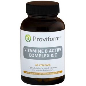 Proviform Vitamine B actief complex & C 60 vcaps