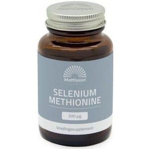 Mattisson selenium methion 200mcg 90 capsules