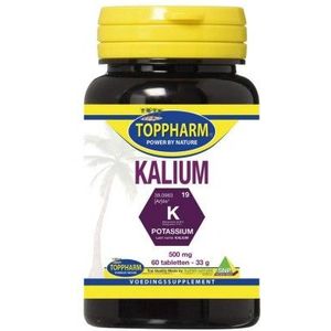 Toppharm Kalium 500 mg 60 tabletten