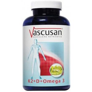 Vascusan K2 vitamine D omega 3 60 capsules