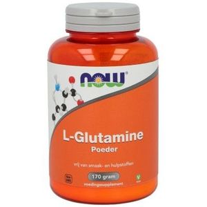 NOW L-Glutamine poeder 170 gram