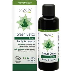 Physalis Massageolie green detox 100 ml