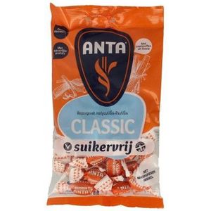 Anta - Flu Classic - Suikervrije Keelpastilles - 120 Gram - Met Stevia