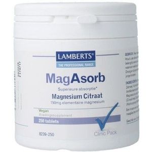 Lamberts Clinic Pack Magasorb 250 tabletten