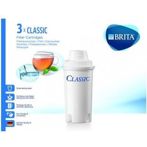 BRITA filterpatronen Classic - Waterfilterpatronen - 3-Pack