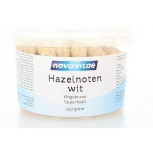 Nova Vitae Hazelnoten wit ongebrand raw 250 gram