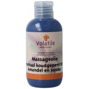 Volatile - Massageolie - Neutraal - Koudgeperst - Biologisch - 100 ml