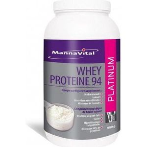 Mannavital whey proteine platinum 900 gram