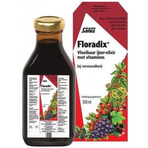 Salus Floradix ijzer elixer 500 ml