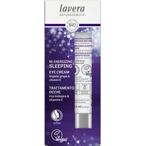Lavera Re-Energizing sleep eye cream biologisch 15 ml
