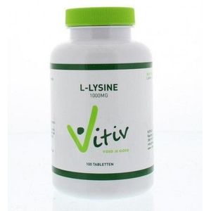 Vitiv L-Lysine 1000 mg 100 tabletten
