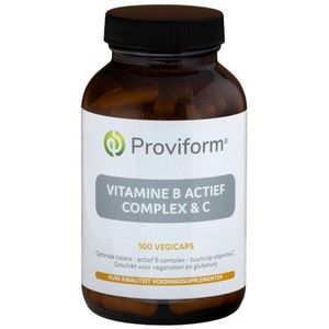 Proviform Vitamine B actief complex & C 100 vcaps