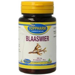 Toppharm Blaaswier 500 mg 60 tabletten