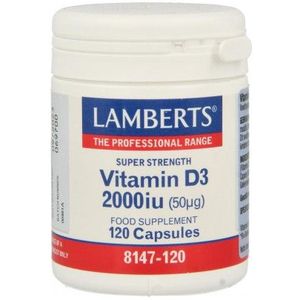 Lamberts Vitamine D3 50 mcg 120 capsules